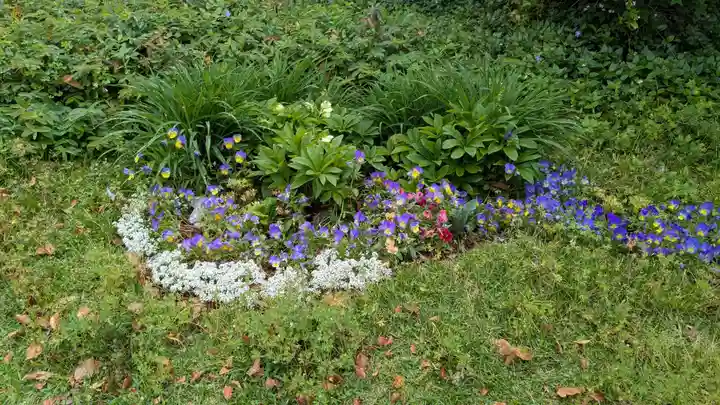 警固神社の庭園