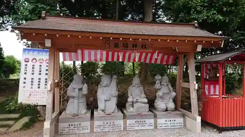 薬師寺八幡宮の像