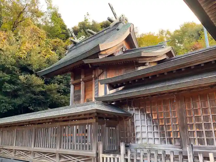 賣豆紀神社の本殿・本堂