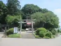 天狗山雷電神社の鳥居