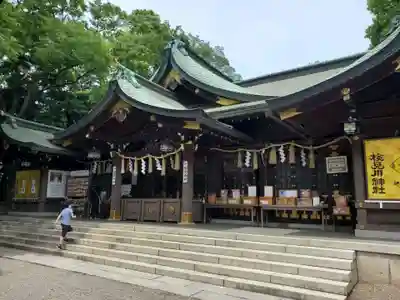 検見川神社の本殿・本堂