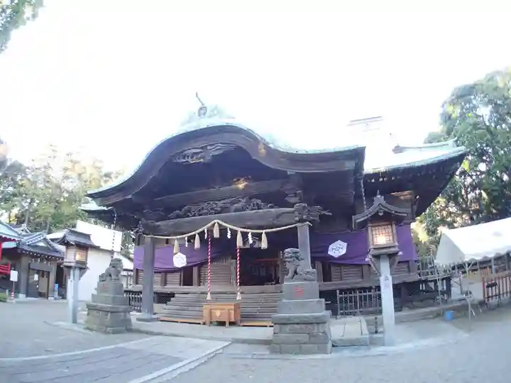 下総国三山 二宮神社の本殿・本堂