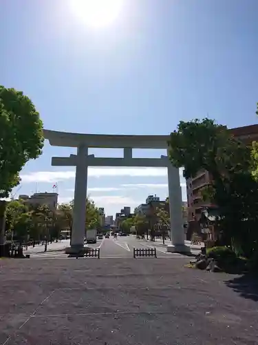 照國神社の鳥居