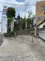 筑土八幡神社の鳥居