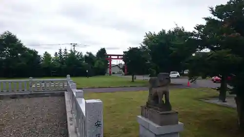 美瑛神社の狛犬