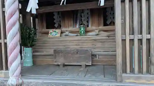 諏訪社の本殿・本堂