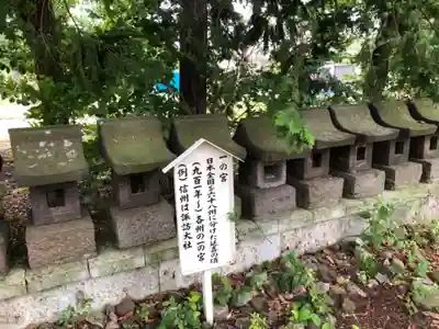 皇足穂吉田大御神宮の末社・摂社