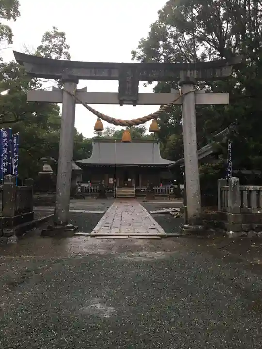 菟足神社の鳥居