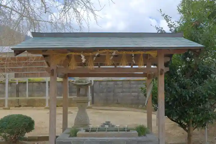 丹生酒殿神社の手水舎