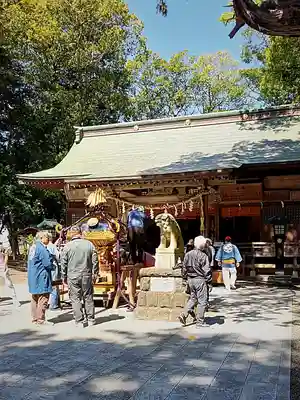 諏訪八幡神社のお祭り