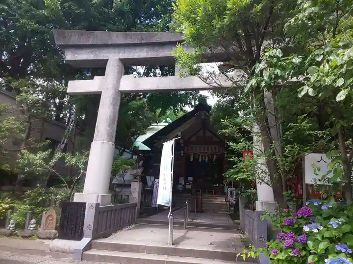 江東天祖神社の鳥居
