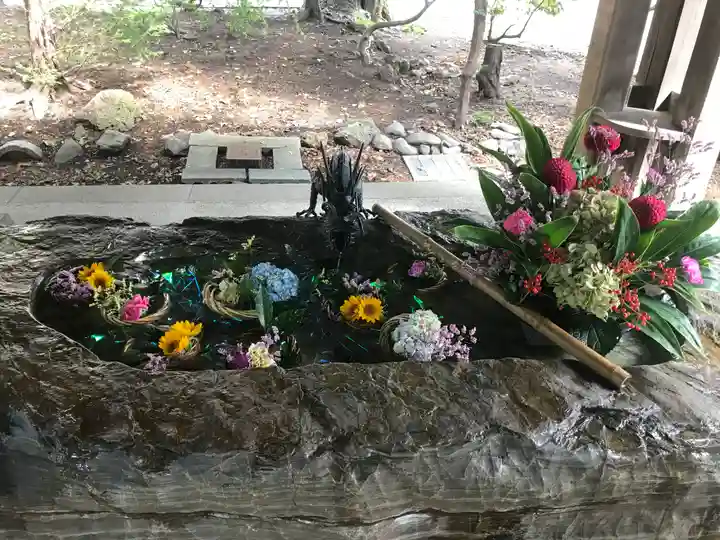 琴似神社の手水舎