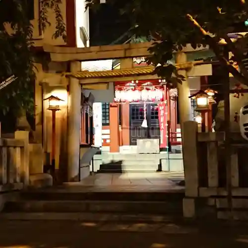 吉原神社の鳥居