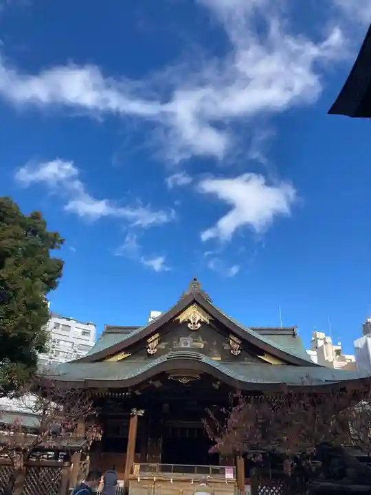 湯島天満宮の本殿・本堂