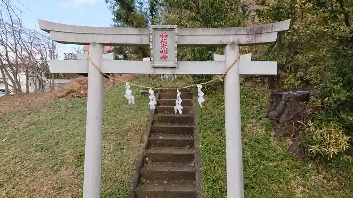 御嶽神社の鳥居