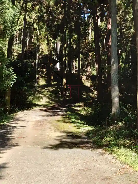 矢背負稲荷神社の周辺
