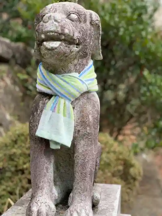 三峯神社の狛犬