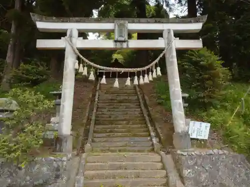 二嶽神社の鳥居