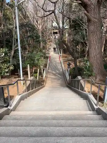 下総国三山　二宮神社の景色