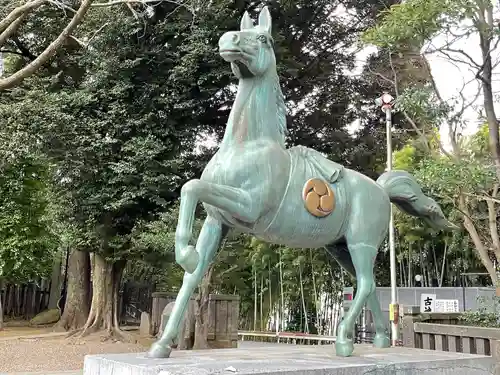 宇都宮二荒山神社の狛犬