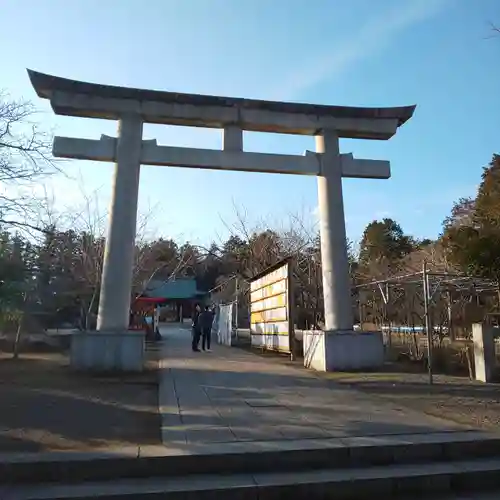 茨城縣護國神社の鳥居