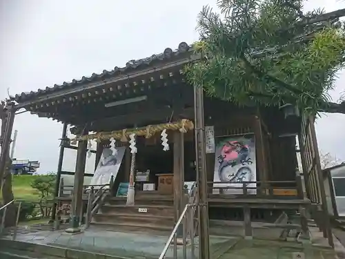 黒龍神社の本殿・本堂