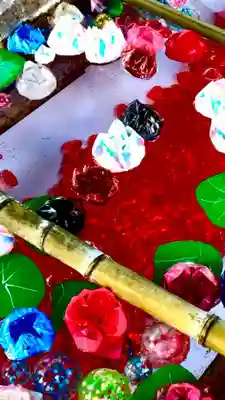 長野縣護國神社の手水舎