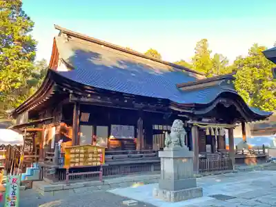 甲斐國一宮 浅間神社の本殿・本堂