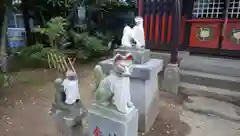 大船津稲荷神社の狛犬