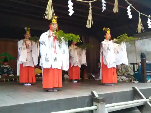 阿智神社の神楽