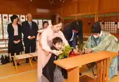 東海市熊野神社の七五三参