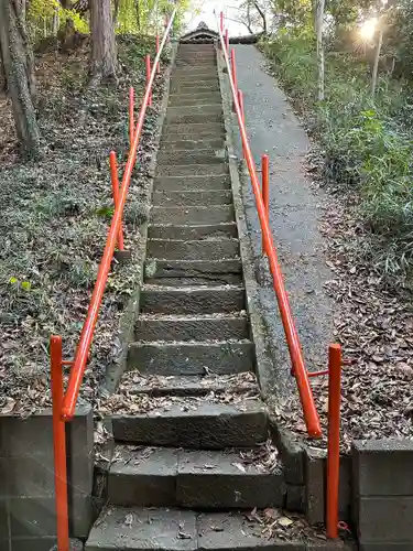 落川大宮神社の景色