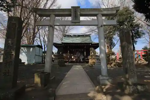 熊野福藏神社の鳥居