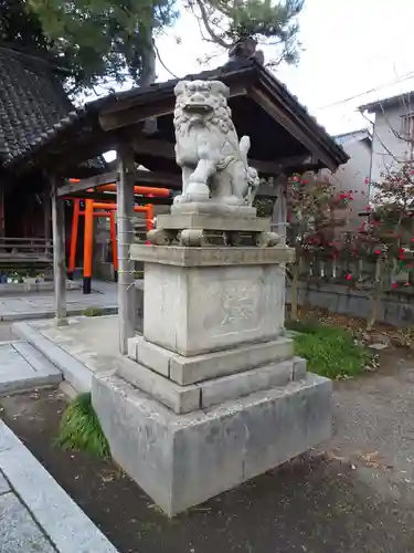 犀川神社の狛犬