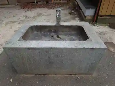 上落合神明神社の手水舎