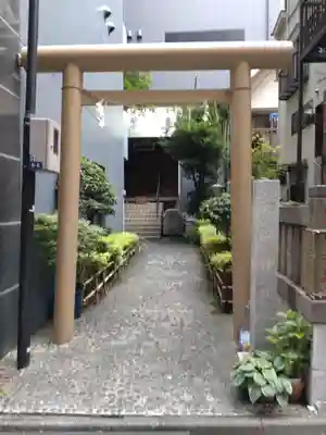 天祖神社の鳥居