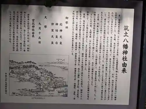 筑土八幡神社の歴史