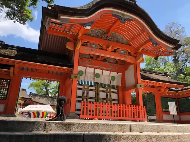 宇佐神宮の山門・神門