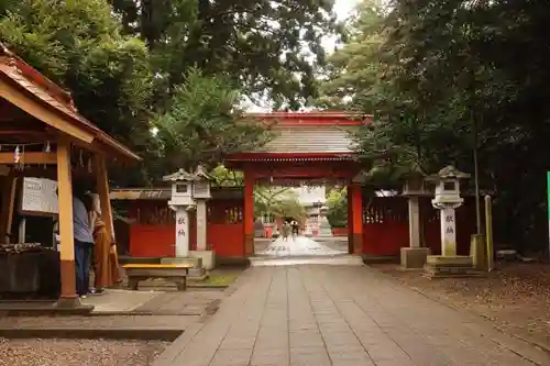 息栖神社の山門・神門