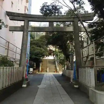 御田八幡神社の鳥居