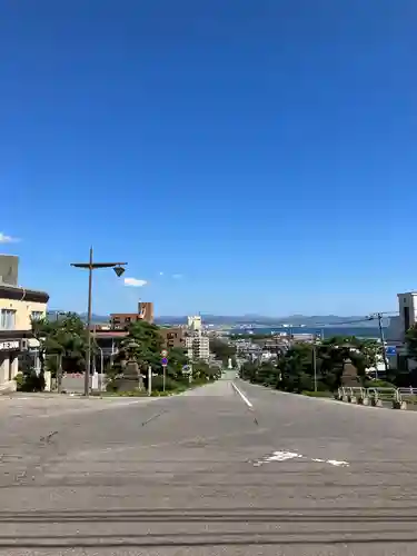 函館護國神社の周辺
