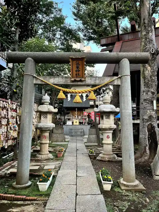 高円寺氷川神社の鳥居