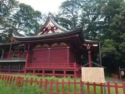 三芳野神社の本殿・本堂