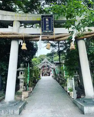 東海市熊野神社の鳥居