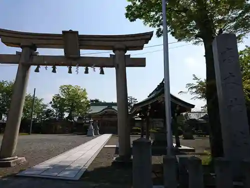 高木神社の鳥居