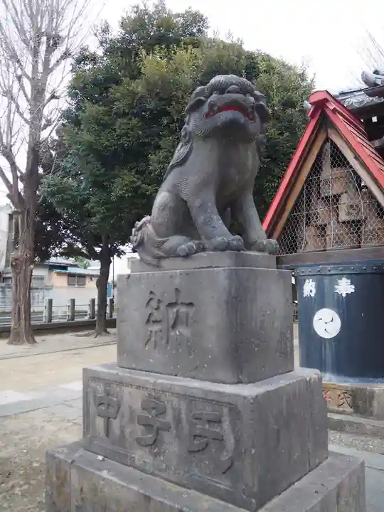 天祖神社の狛犬