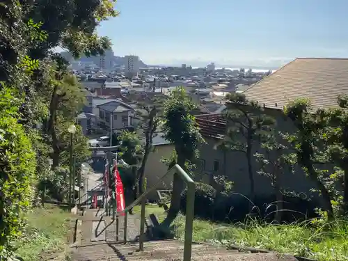 片瀬諏訪神社の周辺