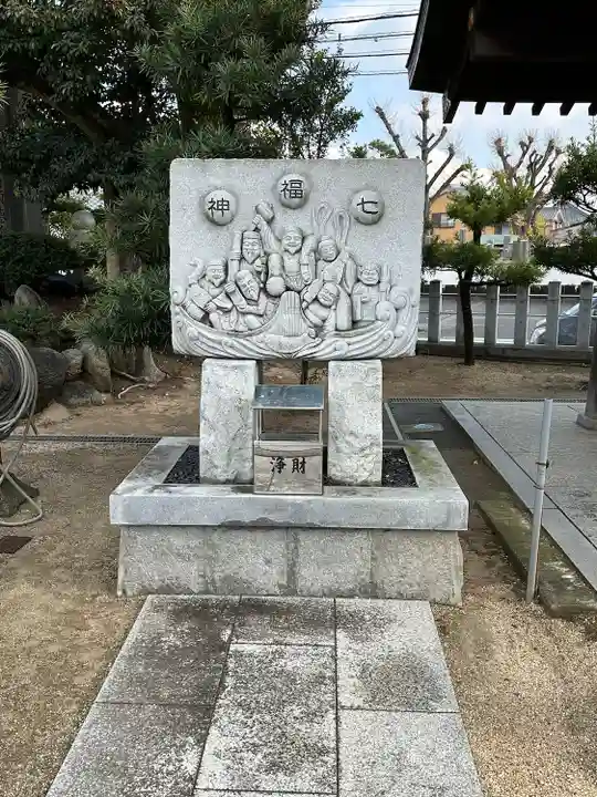 八幡社(寺津八幡社)の像