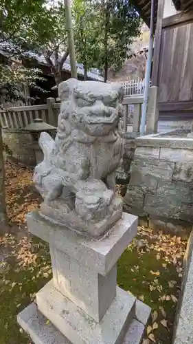 中洲神社の狛犬