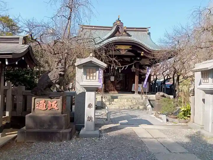 牛天神北野神社の本殿・本堂